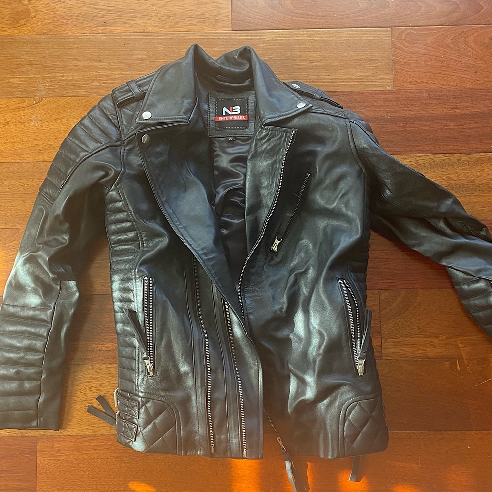 Leather Biker Jacket
